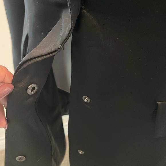 Missguided black tuxedo dress - Picture 3 of 5